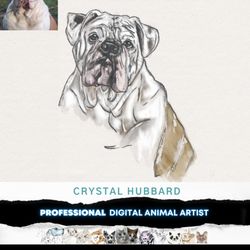 Crystal Hubbard Art - Digital painting using Corel Painter