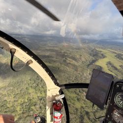 Magnum Helicopters - Rainbow in the air