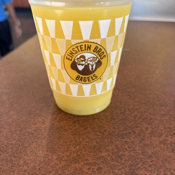 Einstein Bros. Bagels - orange juice - Sandwiches Near Me - Mckinney, Texas Einstein Bros. Bagels - orange juice - Sandwiches Near Me - Mckinney, Texas