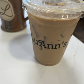 LuAnn's Bakery & Cafe - White Chocolate Blueberry Latte - Cafes Near Me - Hartford, Connecticut