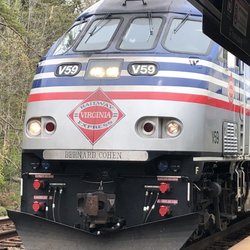 Brooke VRE Station - VRE Train