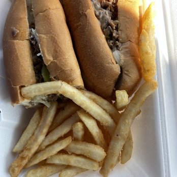 George's Steak N Things - Philly cheesesteak with fries - Cheesesteaks Near Me - Fairfax Station, Virginia