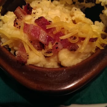 Farm Bloomington - Hot Cereal of the day: popcorn grits with cheddar and bacon - New American Near Me - Bloomington, Indiana