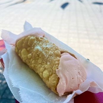 Mike's Pastry - Strawberry Cannoli - Bakeries Near Me - Cambridge, Massachusetts Mike's Pastry - Strawberry Cannoli - Bakeries Near Me - Cambridge, Massachusetts