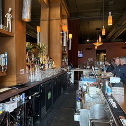 Collins Pub - A well stocked bar!
