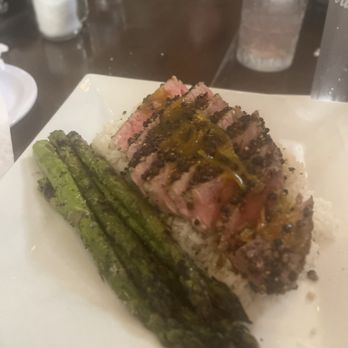 The Local - Ahi tuna and asparagus so good - Fish & Chips Near Me - Hopkinsville, Kentucky