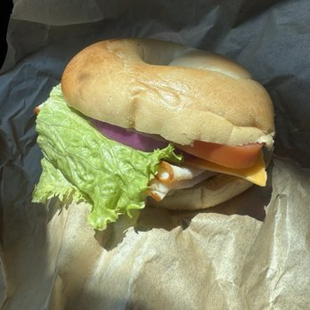 Einstein Bros Bagels - Turkey & Cheddar Sandwich - Breakfast & Brunch Near Me - Bloomfield Hills, Michigan