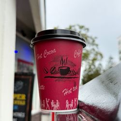 Happy Donuts - Hot Chocolate.
