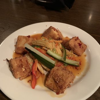 21 Steps Kitchen & Bar - disgusting fried tofu with pickled veg - Steakhouses Near Me - Whistler, British Columbia