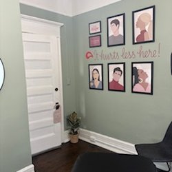 Hello Sugar | Winston Salem Brazilian Wax and Sugar Salon - Inside the salon space.