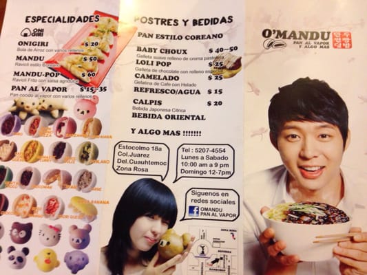 Menu photo 3 O'Mandu México, D.F., DIF