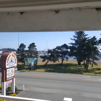 Lighthouse Inn - The view out of out room. - Hotels Near Me - Crescent City, California