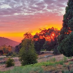 Pilgrim Pines Camp - Another beautiful sunset