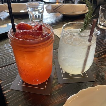 Jacob's Pickles - Rosemary vodka lemonade and Jam jar - Comfort Food Near Me - New York, New York Jacob's Pickles - Rosemary vodka lemonade and Jam jar - Comfort Food Near Me - New York, New York