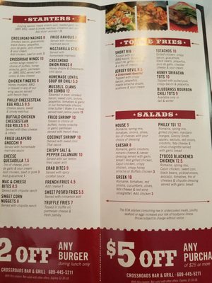 Menu photo 3 Crossroads Bar & Grill Egg Harbor City, NJ Menu photo 3 Crossroads Bar & Grill Egg Harbor City, NJ
