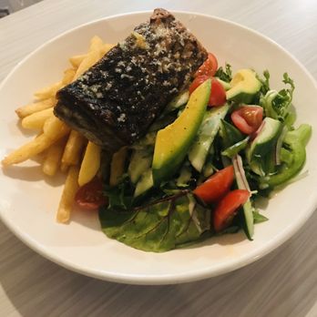 Coogee Legion Club - Barramundi and Salad - Restaurants Near Me - Coogee, NSW Coogee Legion Club - Barramundi and Salad - Restaurants Near Me - Coogee, NSW