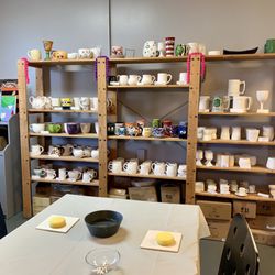 Burning Down the House - Shelves of art selection