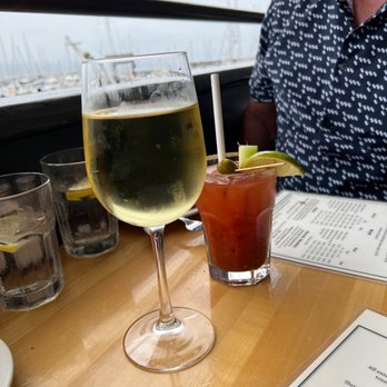 Brophy Bros - Bloody Mary and Edna Valley Chardonnay - Seafood Near Me - Santa Barbara, California