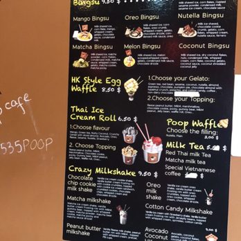 Poop Cafe - Menu - Desserts Near Me - Toronto, Ontario Poop Cafe - Menu - Desserts Near Me - Toronto, Ontario