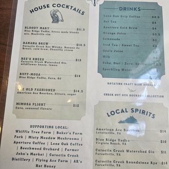 Buford's Biscuits - Menu - New American Near Me - Leesburg, Virginia