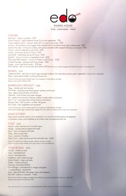 Menu photo 8 Edo Ramen House Royal Oak, MI Menu photo 8 Edo Ramen House Royal Oak, MI