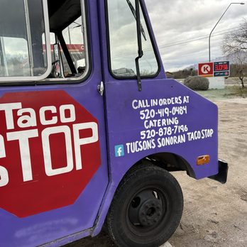 Taco Stop - Outside of the food truck. - Food Trucks Near Me - Tucson, Arizona Taco Stop - Outside of the food truck. - Food Trucks Near Me - Tucson, Arizona