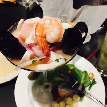 Los Andes Restaurant - Ceviche Martini - Latin American Near Me - Providence, Rhode Island
