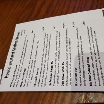 Rockslide Brew Pub - Brewpubs Near Me - Grand Junction, Colorado
