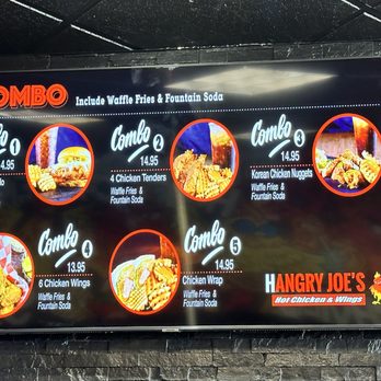 Hangry Joe's Hot Chicken - Combo menu - Sandwiches Near Me - Herndon, Virginia Hangry Joe's Hot Chicken - Combo menu - Sandwiches Near Me - Herndon, Virginia