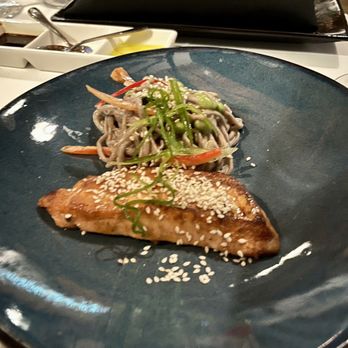 Chez Bacchus - Salmon - New American Near Me - Long Beach, California Chez Bacchus - Salmon - New American Near Me - Long Beach, California