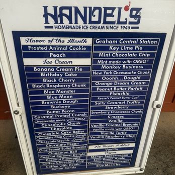 Handel's Homemade Ice Cream Cornelius  - Flavor List - July 2025 - Ice Cream & Frozen Yogurt Near Me - Cornelius, North Carolina