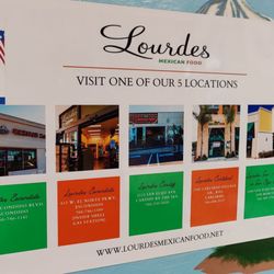 Lourdes - Now 5 locations! Got moms some of their magic caldo de pollo.