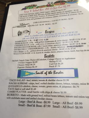 Menu photo 5 Sally's Family Restaurant White Cloud, MI Menu photo 5 Sally's Family Restaurant White Cloud, MI