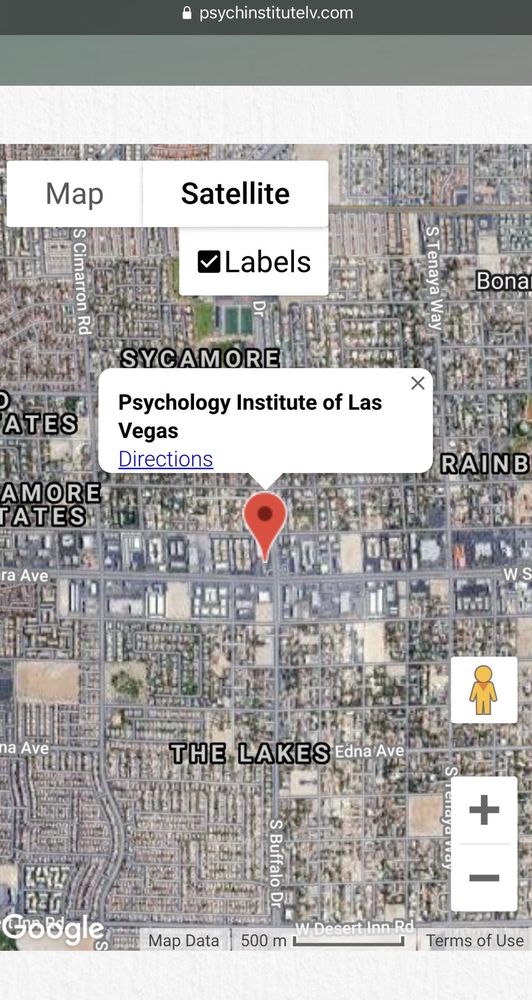 PSYCHOLOGY INSTITUTE OF LAS VEGAS 2451 S Buffalo Dr, Las Vegas