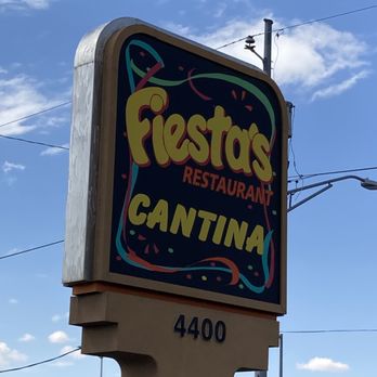Fiesta's - a sign for a mexican restaurant - Mexican Near Me - Albuquerque, New Mexico