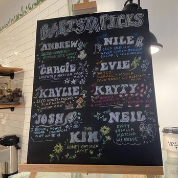 Coffee Nature - Barista Picks Menu - Coffee & Tea Near Me - Costa Mesa, California