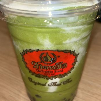 ChaTraMue Original Thai Tea - Green Thai Tea slush with boba - Bubble Tea Near Me - Rosemead, California ChaTraMue Original Thai Tea - Green Thai Tea slush with boba - Bubble Tea Near Me - Rosemead, California