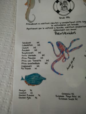 Menu photo 4 Playa Alta Isla Canela, H