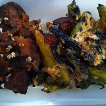 The Promontory - Leftover sweet potatoes and Shishito peppers today for lunch... - Music Venues Near Me - Chicago, Illinois