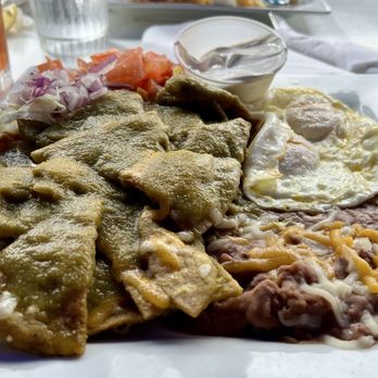 Galley At the Marina - Chilaquiles with green sauce - Breakfast & Brunch Near Me - Chula Vista, California Galley At the Marina - Chilaquiles with green sauce - Breakfast & Brunch Near Me - Chula Vista, California