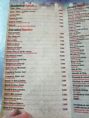 Menu photo 2 Tasca Granaina Alicante, A Menu photo 2 Tasca Granaina Alicante, A