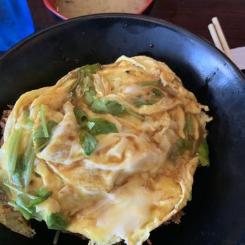 Waraku - Katsu-Don  with a bowl of miso soup! - Izakaya Near Me - Torrance, California