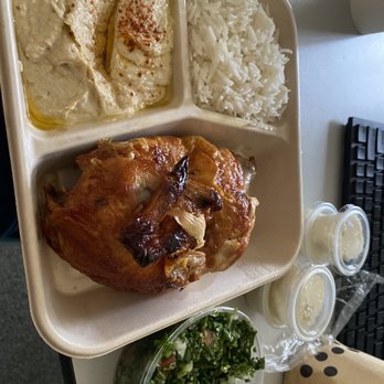 Zankou Chicken - Half Chicken Plate - Mediterranean Near Me - Pasadena, California Zankou Chicken - Half Chicken Plate - Mediterranean Near Me - Pasadena, California