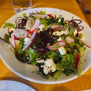 Good Old Days Pizza - Vegetable Chopped Salad- so good! - Pizza Near Me - Newtown, Connecticut