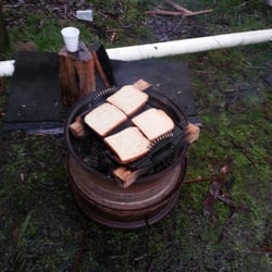 Jubilee Lake Holiday Park - Breakfast!