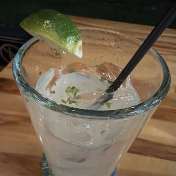 The Temple Kitchen + Bar - Vodka lemon water rebranded as a "mojito". Love the rehydrated mint shards. Pass. - Cocktail Bars Near Me - Kailua-Kona, Hawaii