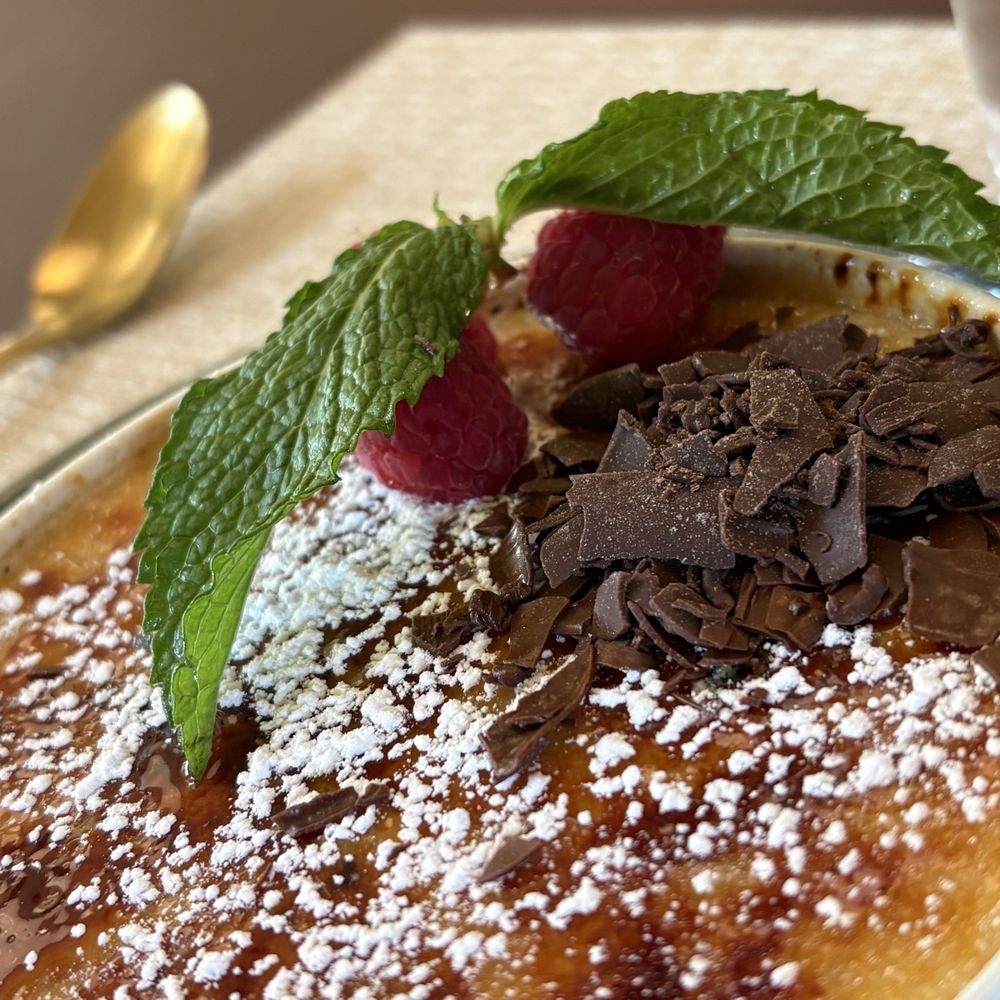 The House - Blood Orange Crème Brûlée - So good but could have done without chocolate chunks inside... - New American Near Me - West Palm Beach, Florida The House - Blood Orange Crème Brûlée - So good but could have done without chocolate chunks inside... - New American Near Me - West Palm Beach, Florida