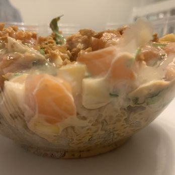 Pokemoto - Seekonk - Miso salmon bowl - Poke Near Me - Seekonk, Massachusetts Pokemoto - Seekonk - Miso salmon bowl - Poke Near Me - Seekonk, Massachusetts