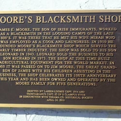 Moore's Blacksmith Shop - About Us
