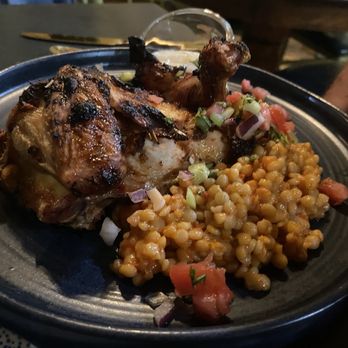 JewFro - Peri peri chicken with a coconut sauce and Israeli couscous - African Near Me - Richmond, Virginia JewFro - Peri peri chicken with a coconut sauce and Israeli couscous - African Near Me - Richmond, Virginia